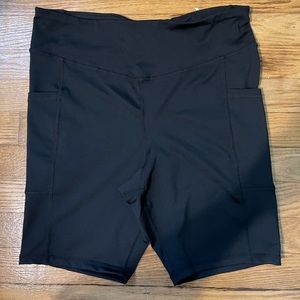 Black Biker Shorts